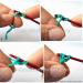 Шнур гусеничка крючком: пошаговый МК с подробным описанием хода вязания